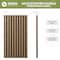 Ekena Millwork AcoustixPro Noise Cancelling Traditional Small Slat Wall Panel SWA0625X0500TREP - alternate 2
